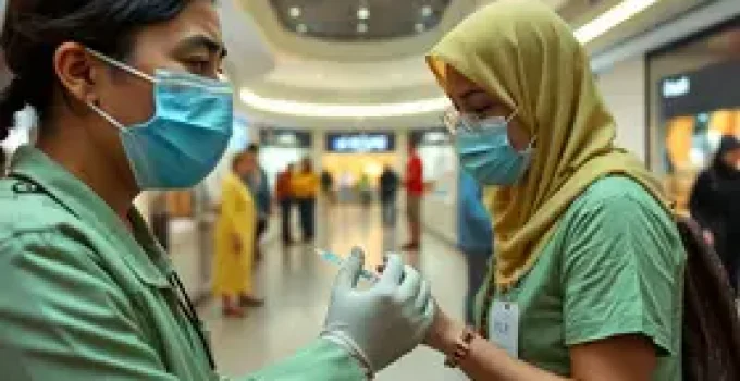 vacinação contra gripe em Belém