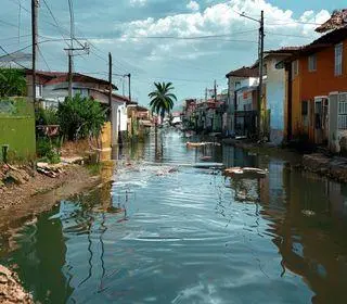 interrupção de água em Belém