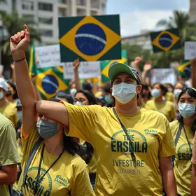 protestos professores Belém