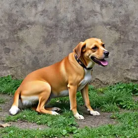 abandono de cachorro