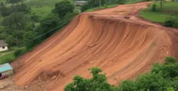 deslizamento em Icoaraci