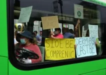 paralisação de rodoviários em Belém