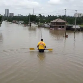 alerta de alagamento