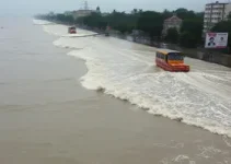 maré alta em Belém