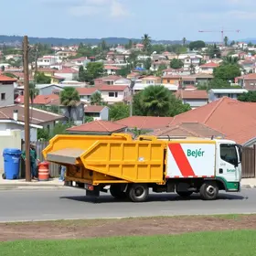 coleta de entulho em Belém