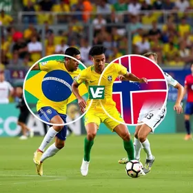 jogo do Brasil e Noruega