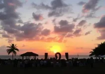 sunset em Belém