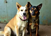 Cães Warao abandonados