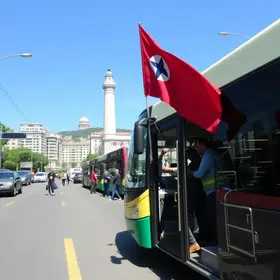 greve de ônibus em Belém