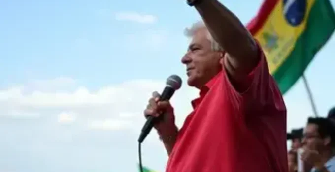 comício de Lula em Belém