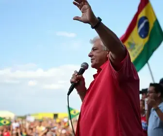 comício de Lula em Belém