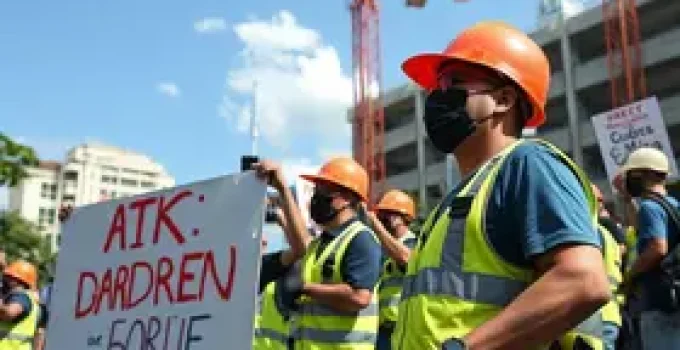 trabalhadores da construção civil de Belém